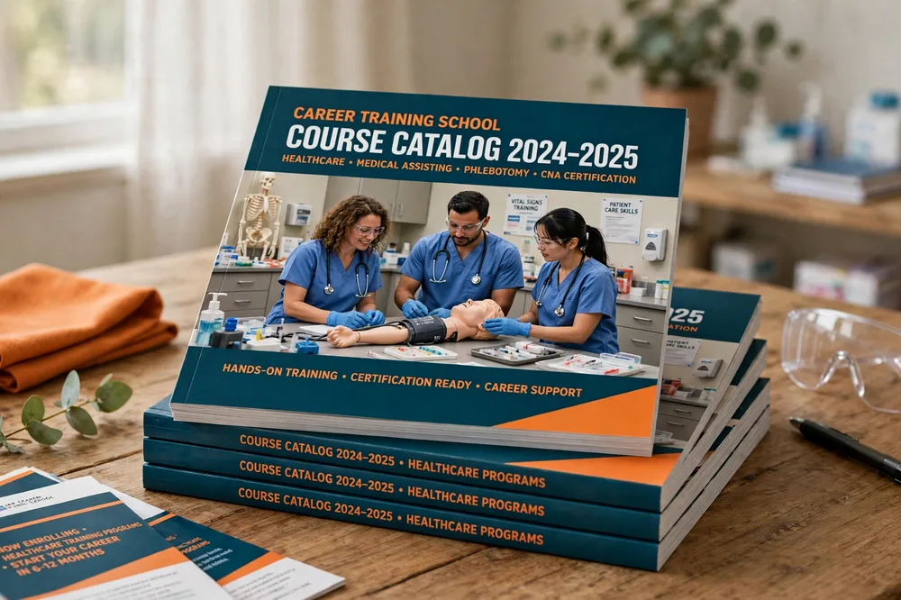 Course catalogs and program brochures for Harbor Skills Institute